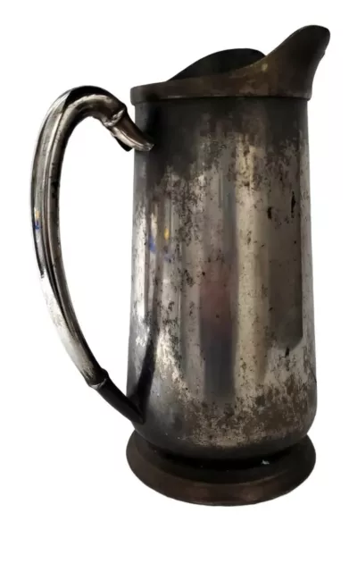 RARE Vintage Amsilco Railroad Dining Coffee Tea Pitcher 9.5" / 64 oz.