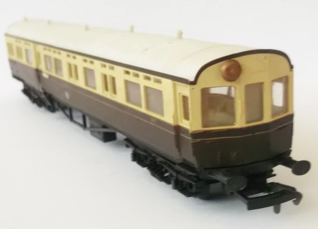Auto Coach Train AIRFIX GMR OO - Autocoach coach - Auto-Trailer - GWR brown & cream £12. ...