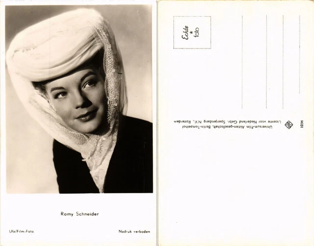 CPA AK ROMY SCHNEIDER Ufa/Film-Foto FILM STAR (464536)