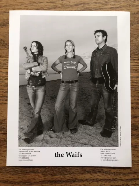 the Waifs Music Group Vintage Rare  8x10 Press Photo