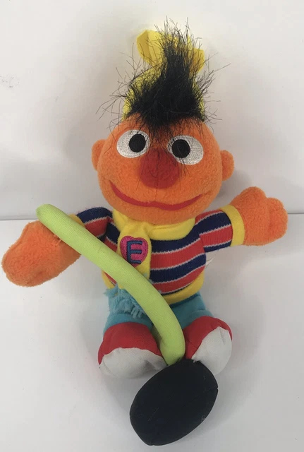 fisher price sesame street ernie plush Hockey Player Stuffed Toy Mattel
