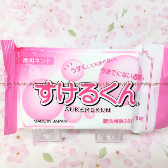 Aibon Sukerukun transparent air dry clay 200g 80012 JAPAN