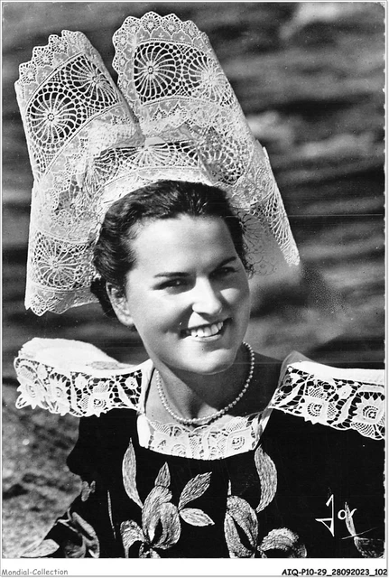 Carte Postale Ancienne - Costume Traditionnel De Pont-l'Abbé - Bretagne - Finistère