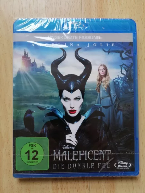 Maleficent - Die dunkle Fee - Ungekürzte Fassung  - Blu-ray - NEU/OVP - Disney