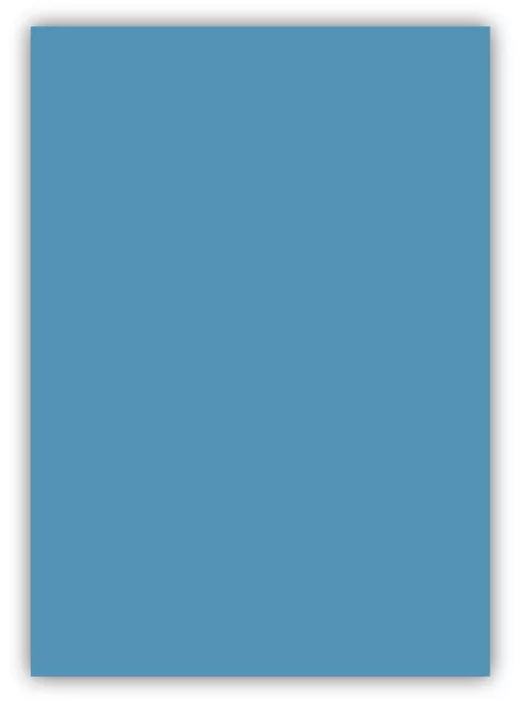 50 Blatt farbiges Premium Briefpapier Caribic DIN A5 Papier-Farbe Blau Azur