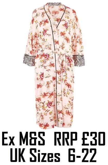 Marks and spencer kimono dressing gown online