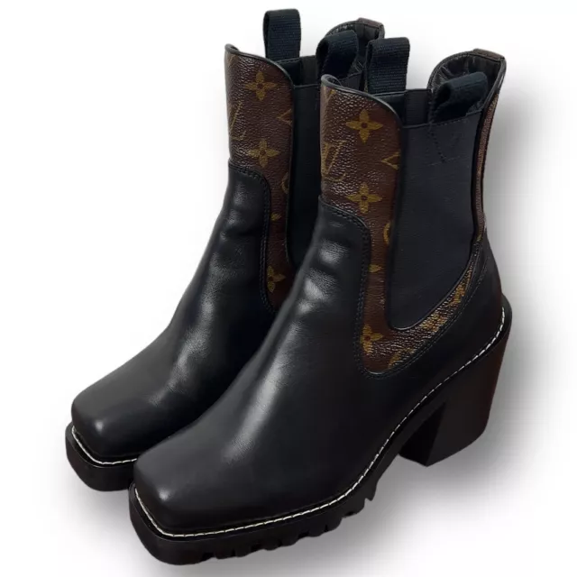 Louis Vuitton Virgil Tan Suede Creeper Ankle Boots – THE-ECHELON