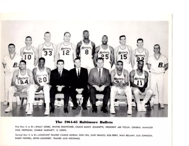 1969-73 BALTIMORE BULLETS NBA BASKETBALL HARDWOOD CLASSICS 5 LOGO PATCH  BLACK