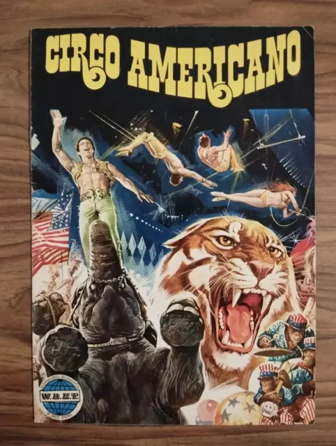 Programme Circo Americano 1980 - circus cirque