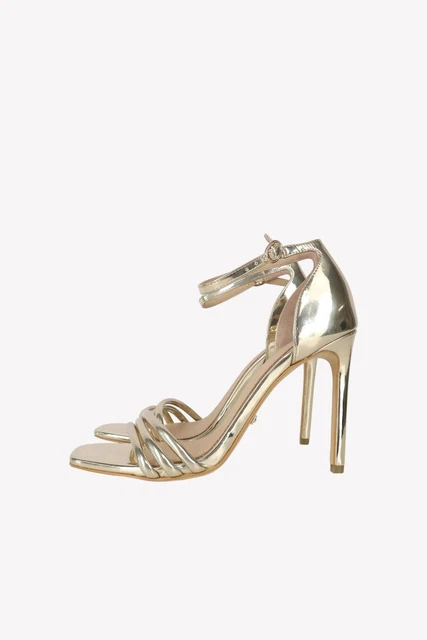 Marciano Chaussures Escarpins Femmes Eu 39 Or Talons Hauts Stilettos Aiguille