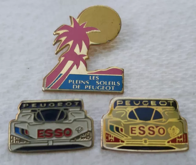 Pin's Peugeot Esso x3