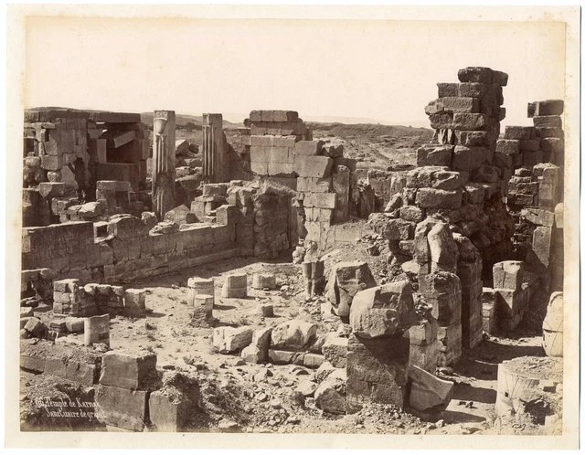 Tirage Photographique Vintage « Étang Aux Environs De Kérabad, Perse » – Circa 1898, Format 23,5x17,5 Cm