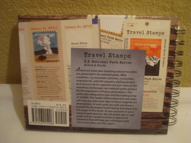 Travel Stamps, 2-United States Series & 1-National Parks 5