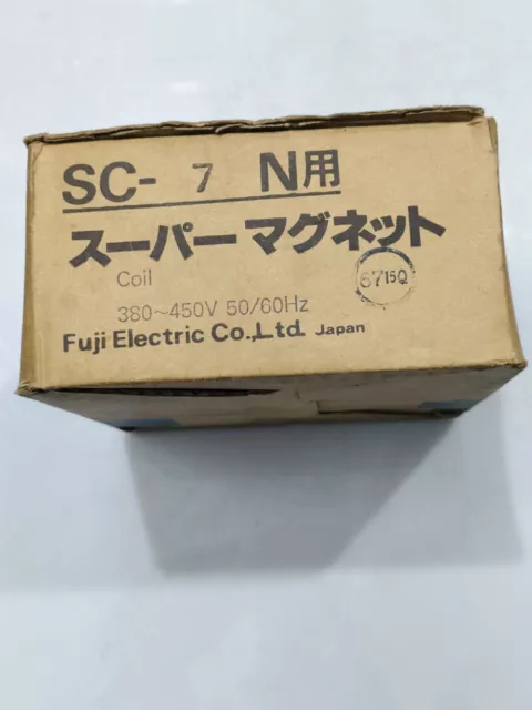 Fuji Electric Sc-7N Magnetic Coil 380-450V 50/60Hz Made In Japan Free Fast Ship