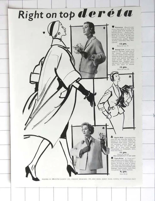 1955 Stay Right On Top With Dereta, Women's Clothing And Accessories