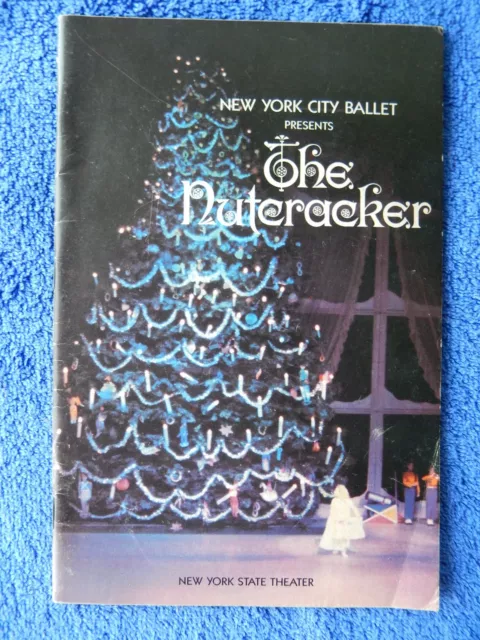 The Nutcracker - New York State Theatre Playbill - December 1984 - NYC Ballet