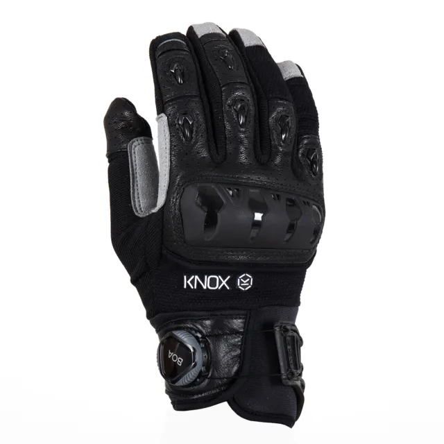 Knox Orsa OR3 MK3 Motorcycle Gloves - CE Approved / Knuckle Protection / Summer