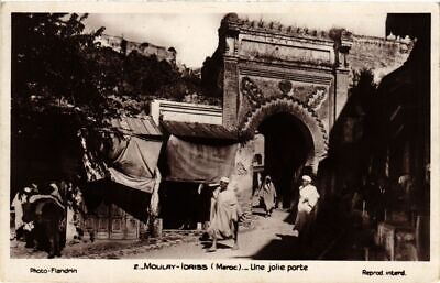 CPA ak morocco moulay-Idriss-a pretty door (219697)