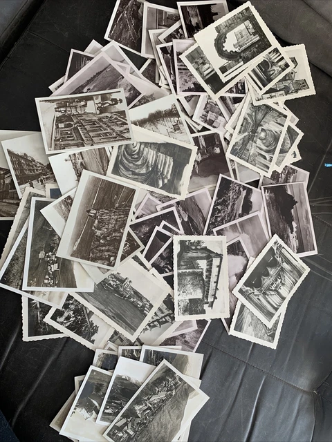 Rare Gros Lot 20 Photos Anciennes Tour De France Velo Noir Et