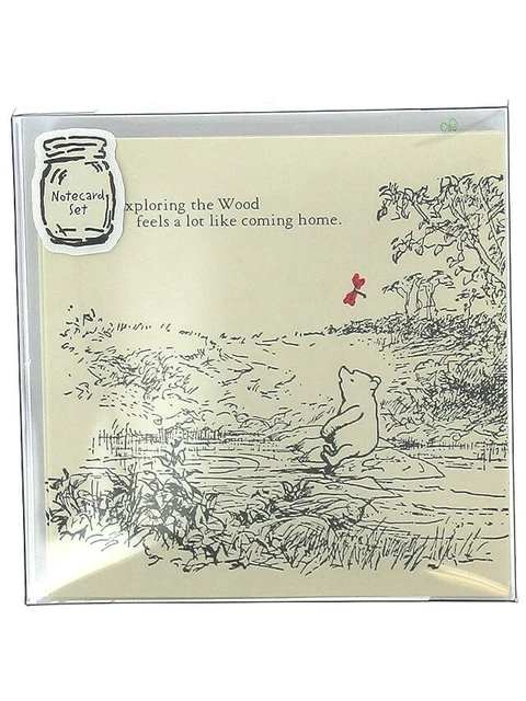 Winnie the Pooh Notizkarte & Umschlag Set Winnie the Pooh Disney - 20er Set 3