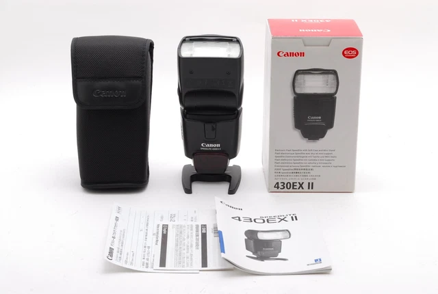 [Mint] Canon Speedlite 430EX II Shoe Mount Flash for EOS DSLRs From JAPAN