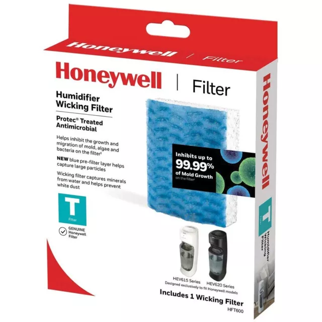 Lot of 2 HFT600PF1 Humidifier Replacement Filter - 2 total filters - T Filter