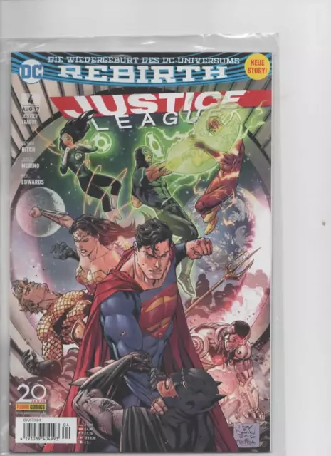 Justice League Rebirth.Comic Hefte Nr 4  Deutsch.Panini-Verlag  2017.
