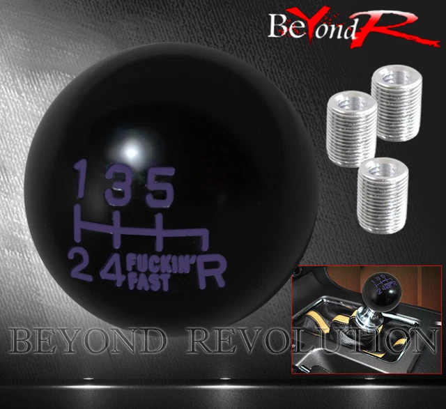 For Honda Automotive Replacement Solid Round Ball Shape Shifter Shift Knob Pr