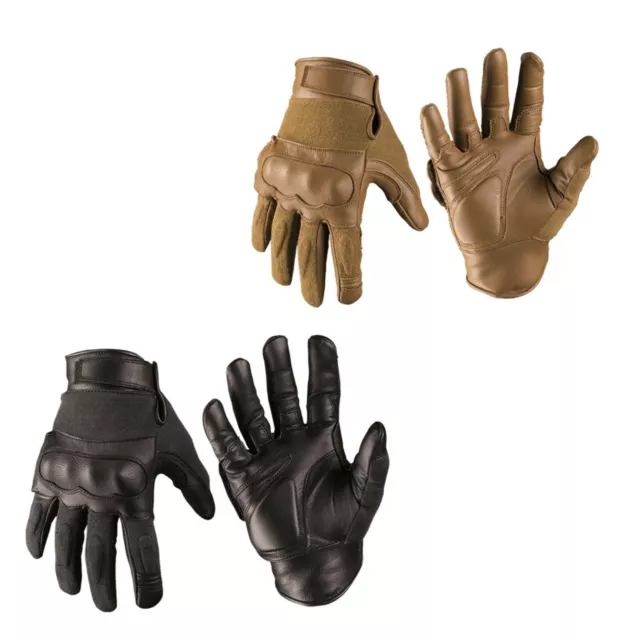 Tactical Gloves Echtleder/ARAMID Handschuhe BW Einsatzhandschuhe