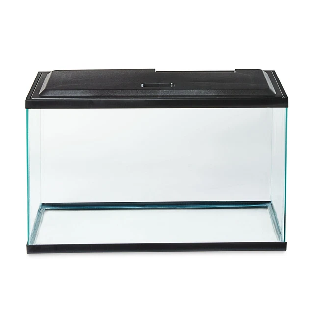 NEW Aqua Culture Aquarium Starter Kit Fish Tank 10 Gallon Water Tank + LED Light
