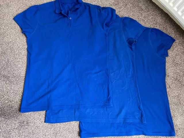 Asda navy polo shirts clearance