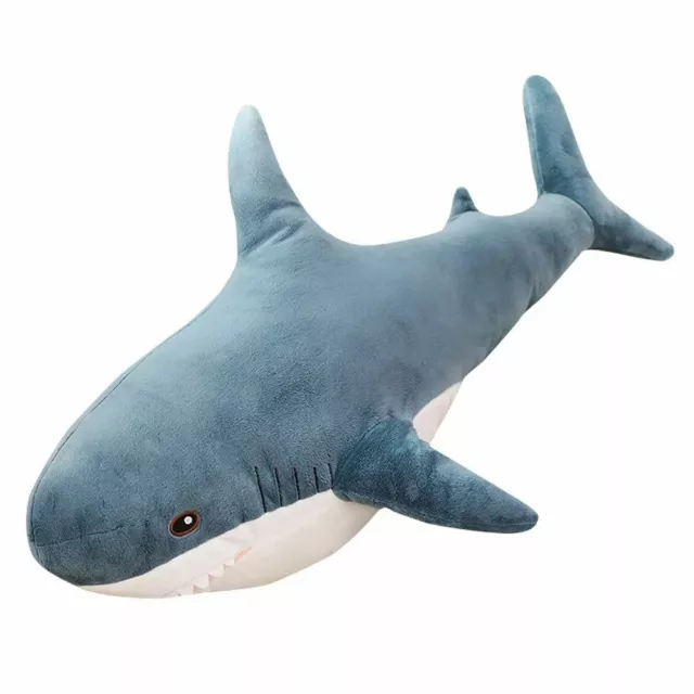 Super Huge Plush Shark Toy Soft Stuffed Animal Reading Pillow forBirthday GiftUK