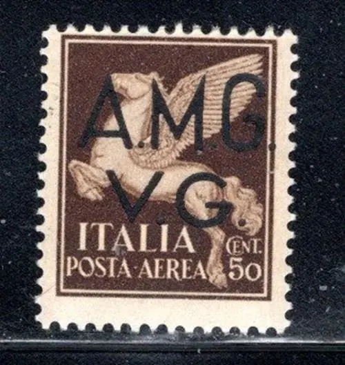 Italy Trieste  Europe  Overprint A.m.g. F.t.t. Stamp  Mint Hinged   Lot 1801T