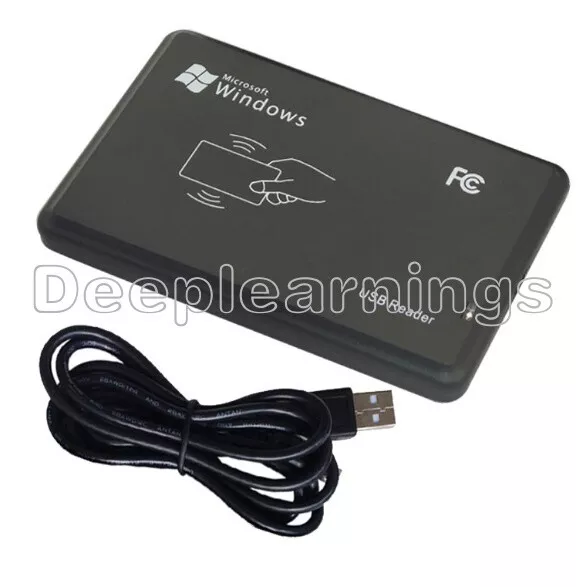 125Khz USB RFID Contactless Proximity Sensor Smart ID Card Reader EM4100 NEW