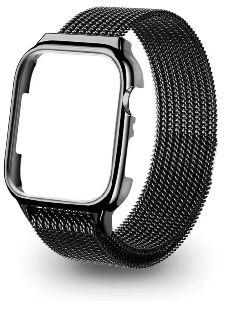 Magnetic Watch Band Series 4 40mm Stainless Steel Mesh Adjustable Shockproof