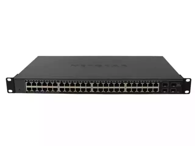 Netgear Switch ProSafe GS748T V4H1 48Ports 1000Mbits 4Ports (2x Combo) SFP 1000M