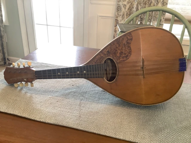 Avalon Flat-Back Mandolin Ca. Early 1930'S. Stadlmair Co. - V/G Cond. - Project