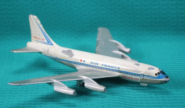 CIJ RARE  BOEING 707 BON ÉTAT ANNÉES 50/60 1/300è AIR FRANCE