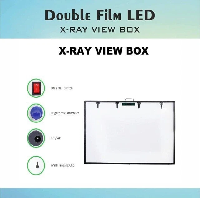LED X-Ray Illuminator / XRay Viewer /x-ray film viewer,xray view box 28 x 17 In