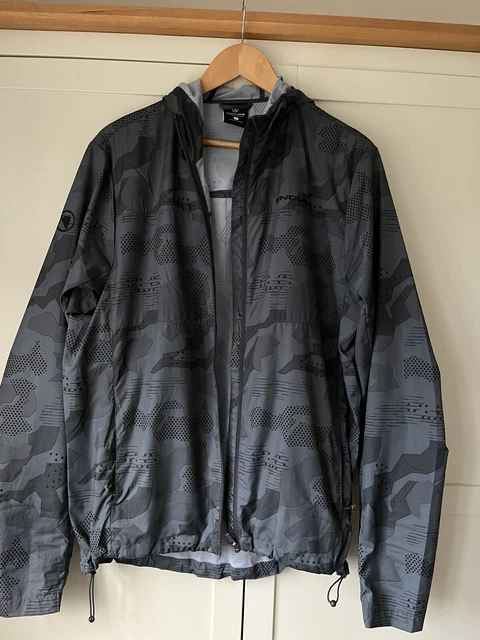 Endura Herren Hummvee winddichte Muschel Radfahren/Laufjacke - grau tarnfarben