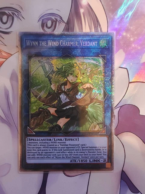 Yu-Gi-Oh! Card: Wynn The Wind Charmer, Verdant - RIRA-EN046 - Rare - Unlimited Edition