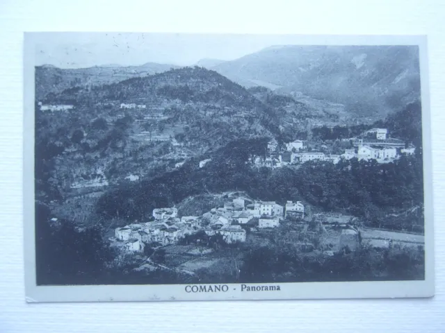 Toscana : Comano (Ms) Bel Panorama Di Comano (Lunigiana) Viaggiata Anno 1936