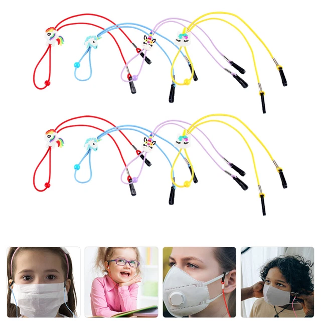 8 Pcs Elegant Cartoon Lovely Eyeglasses Strap Glasses Chain for Children Kids