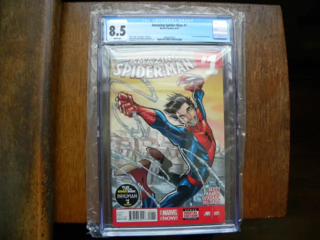 CGC 8.5 Amazing Spider-Man #1 1st app Cindy Moon 6/14 White Pages VF