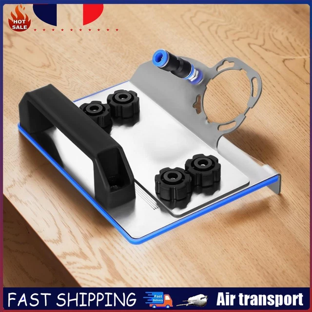 2 Supports De Meuleuse Pour Chanfreiner Les Carreaux à 45° - En Acier Inox, Coupe Biseau Facile