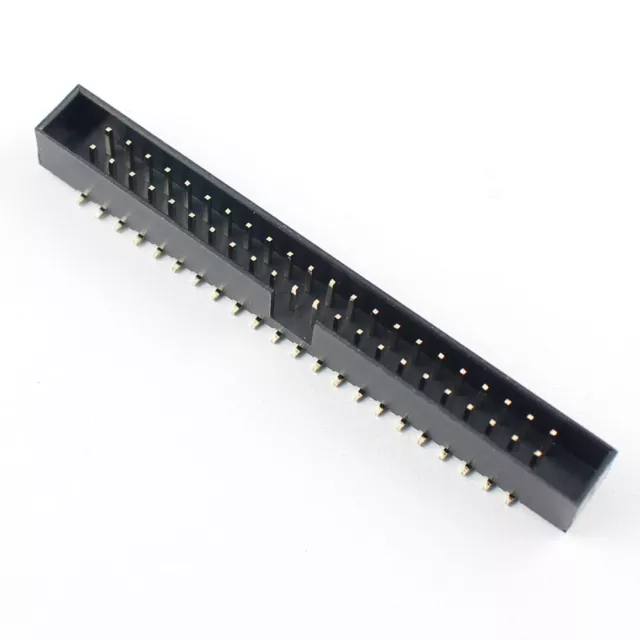 10 pièces 2 mm 2,0 mm pas 2 x 22 44 broches SMT SMD boîte enveloppée mâle en-tête connecteur IDC 2