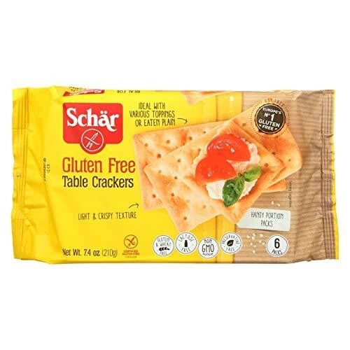 Schar sans Gluten Table Crackers, 219ml - 6 pour Étui