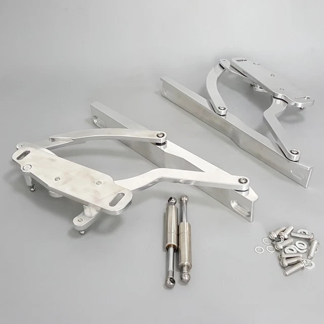 Billet Aluminum Hood Hinges Kit For Chevrolet Camaro Pontiac Firebird 1970-1981