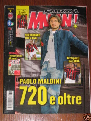 Paolo Maldini and Andryi Shevchenko: what a duo for AC Milan