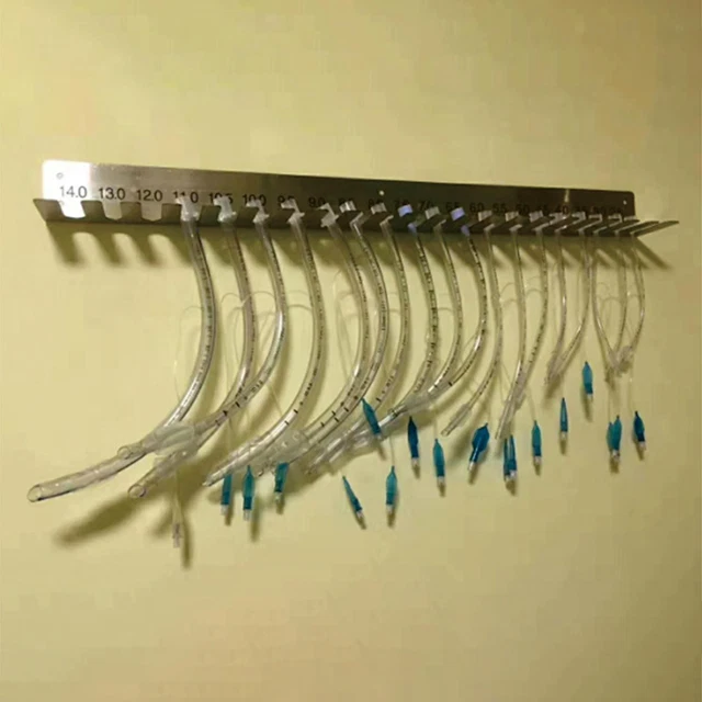 ENDOTRACHEAL TUBE HOLDER Intubation Hanger Stainless Steel Veterinary ...
